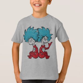 Dr. Seuss| Kat in de Pet - Thing 1, Thing 2 T-shirt