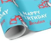 Dr. Seuss | Kat in het Pet 2e Verjaardag Cadeaupapier (Rol Hoek)