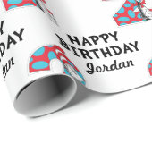 Dr. Seuss | Kat in het Pet 2e Verjaardag Cadeaupapier (Rol Hoek)