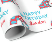 Dr. Seuss | Kat in het Pet 2e Verjaardag Cadeaupapier (Rol Hoek)