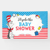 Dr. Seuss - Kat in het Pet Baby shower Banner (Horizontaal)