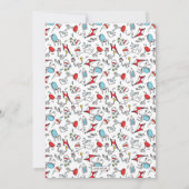 Dr. Seuss - Kat in het Pet | Baby Shower Kaart (Achterkant)