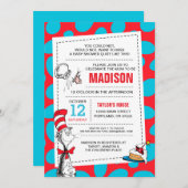 Dr. Seuss | Kat in het Pet Baby shower Kaart (Voorkant / Achterkant)