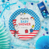 Dr. Seuss - Kat in het Pet Baby shower Papieren Bordje (Feest)