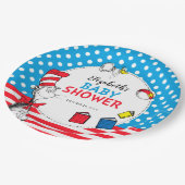 Dr. Seuss - Kat in het Pet Baby shower Papieren Bordje (Gekanteld)