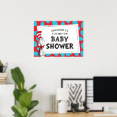Dr. Seuss | Kat in het Pet Baby shower Poster (Thuiskantoor)