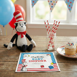 Dr. Seuss - Kat in het Pet Baby showers servetten
