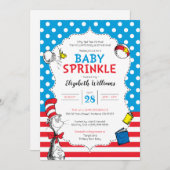 Dr. Seuss - Kat in het Pet Baby Sprinkle Kaart (Voorkant / Achterkant)