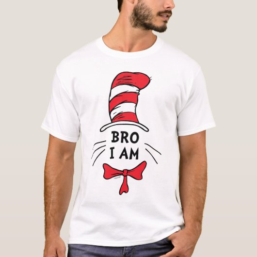 Dr. Seuss | Kat in het Pet - Broer T-shirt (Voorkant)