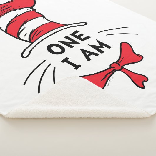 Dr. Seuss | Kat in het Pet - Een ik ben Sherpa Deken (3/4)