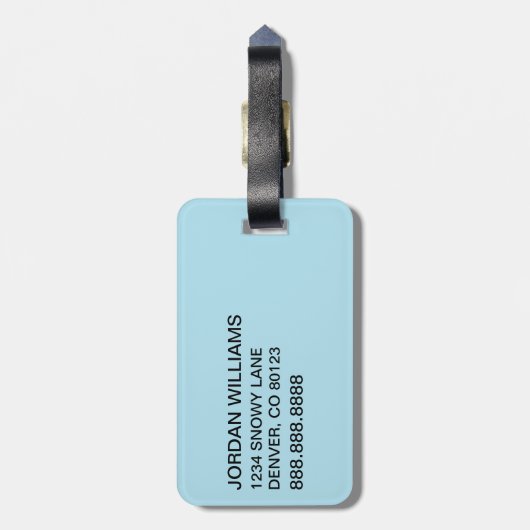 Dr. Seuss | Kat in het Pet Hoofd Graphic Bagagelabel (Achterkant verticaal)