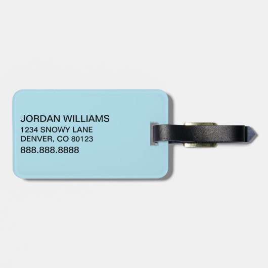 Dr. Seuss | Kat in het Pet Hoofd Graphic Bagagelabel (Achterkant horizontaal)