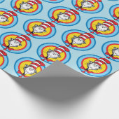 Dr. Seuss | Kat in het Pet Hoofd Graphic Cadeaupapier (Hoek)