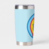 Dr. Seuss | Kat in het Pet Hoofd Graphic Geïsoleerde Drinkbeker (Voorkant)