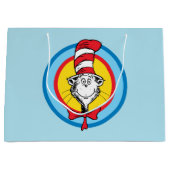 Dr. Seuss | Kat in het Pet Hoofd Graphic Groot Cadeauzakje (Voorkant)