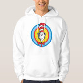 Dr. Seuss | Kat in het Pet Hoofd Graphic Hoodie (Voorkant)