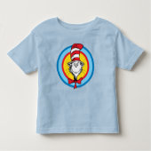 Dr. Seuss | Kat in het Pet Hoofd Graphic Kinder Shirts (Voorkant)