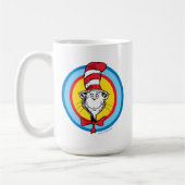 Dr. Seuss | Kat in het Pet Hoofd Graphic Koffiemok (Links)