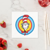 Dr. Seuss | Kat in het Pet Hoofd Graphic Servet (Insitu)