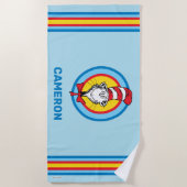 Dr. Seuss | Kat in het Pet Hoofd Graphic Strandlaken (Voorkant)