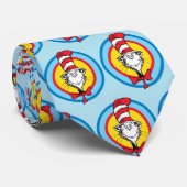 Dr. Seuss | Kat in het Pet Hoofd Graphic Stropdas (Opgerold)