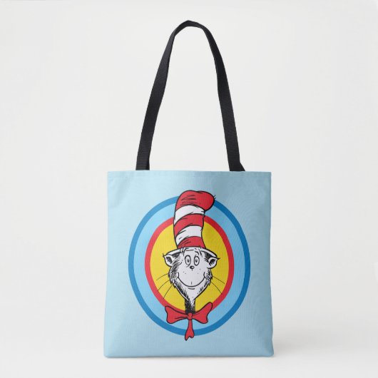 Dr. Seuss | Kat in het Pet Hoofd Graphic Tote Bag (Voorkant)