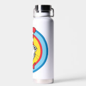 Dr. Seuss | Kat in het Pet Hoofd Graphic Waterfles (Achterkant)