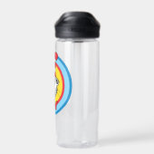 Dr. Seuss | Kat in het Pet Hoofd Graphic Waterfles (Achterkant)