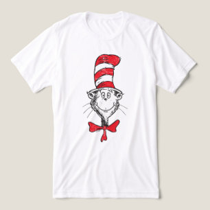 Dr. Seuss   Kat in het Pet Hoofd -  Tri-Blend Shirt