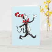 Dr. Seuss | Kat in het Pet Kattenwandeling Kaart (Gele Bloem)