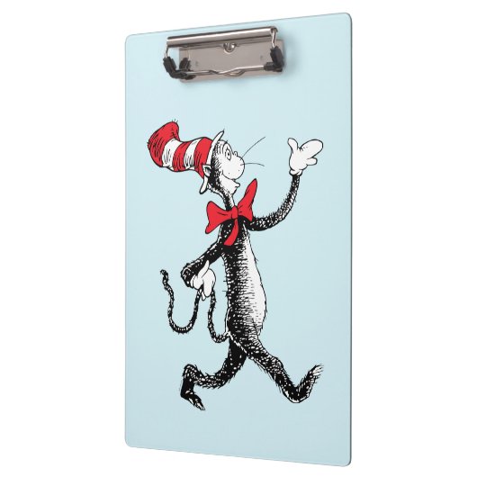 Dr. Seuss | Kat in het Pet Kattenwandeling Klembord (Links)