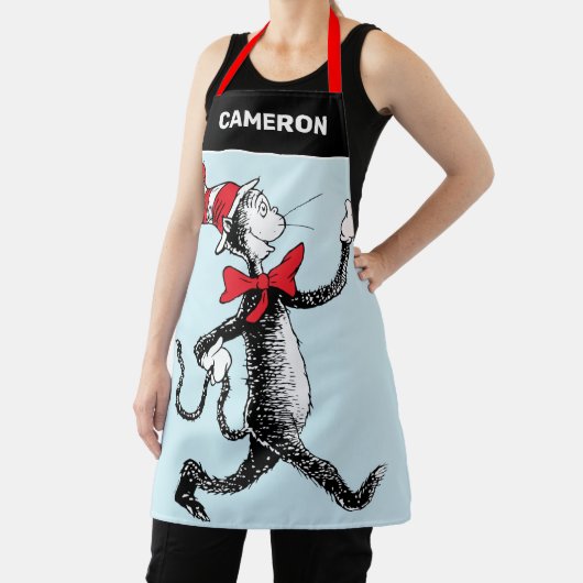 Dr. Seuss | Kat in het Pet Kattenwandeling Schort (Insitu)