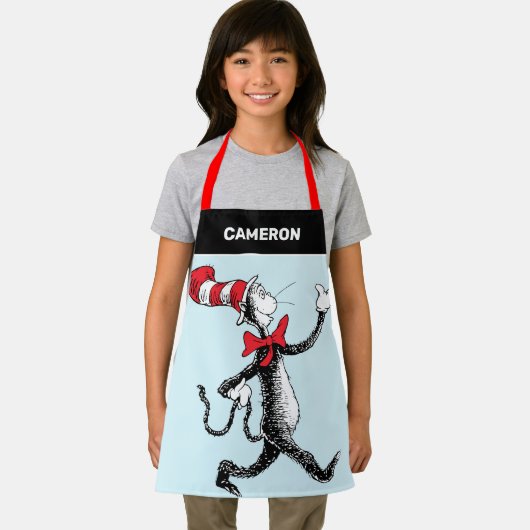 Dr. Seuss | Kat in het Pet Kattenwandeling Schort (Insitu)