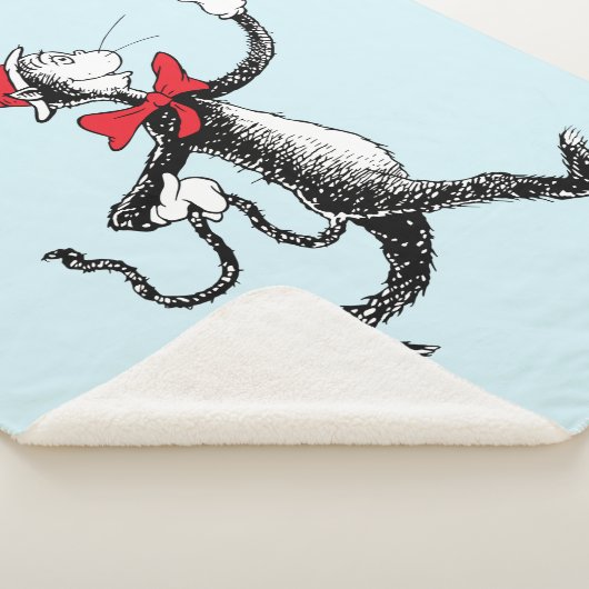 Dr. Seuss | Kat in het Pet Kattenwandeling Sherpa Deken (3/4)