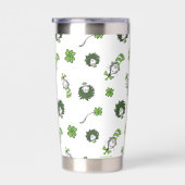 Dr. Seuss | Kat in het Pet Klaverpatroon Geïsoleerde Drinkbeker (Rechts)