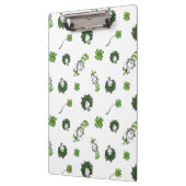 Dr. Seuss | Kat in het Pet Klaverpatroon Klembord (Links)