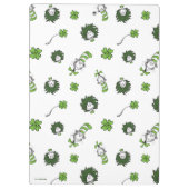 Dr. Seuss | Kat in het Pet Klaverpatroon Klembord (Achterkant)