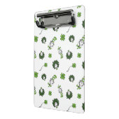 Dr. Seuss | Kat in het Pet Klaverpatroon Mini Klembord (Angled2)