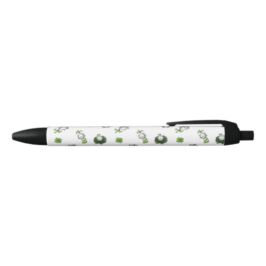 Dr. Seuss | Kat in het Pet Klaverpatroon Zwarte Inkt Pen (Bovenkant)