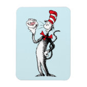 Dr. Seuss | Kat in het Pet & Krinklebine Magneet (Verticaal)