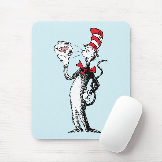 Dr. Seuss | Kat in het Pet & Krinklebine Muismat (Met muis)