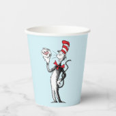 Dr. Seuss | Kat in het Pet & Krinklebine Papieren Bekers (Voorkant)