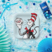 Dr. Seuss | Kat in het Pet & Krinklebine Papieren Bordje (Feest)