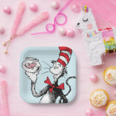 Dr. Seuss | Kat in het Pet & Krinklebine Papieren Bordje (Feest)