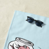 Dr. Seuss | Kat in het Pet & Krinklebine Strandlaken (In situ)