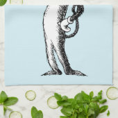 Dr. Seuss | Kat in het Pet & Krinklebine Theedoek (Gevouwen)