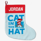 Dr. Seuss | Kat in het Pet Logo Grote Kerstsok (Voorkant)