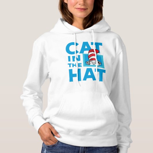 Dr. Seuss | Kat in het Pet Logo Hoodie (Voorkant)