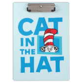 Dr. Seuss | Kat in het Pet Logo Klembord (Voorkant)