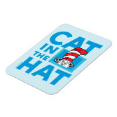 Dr. Seuss | Kat in het Pet Logo Magneet (Linkerzijde)